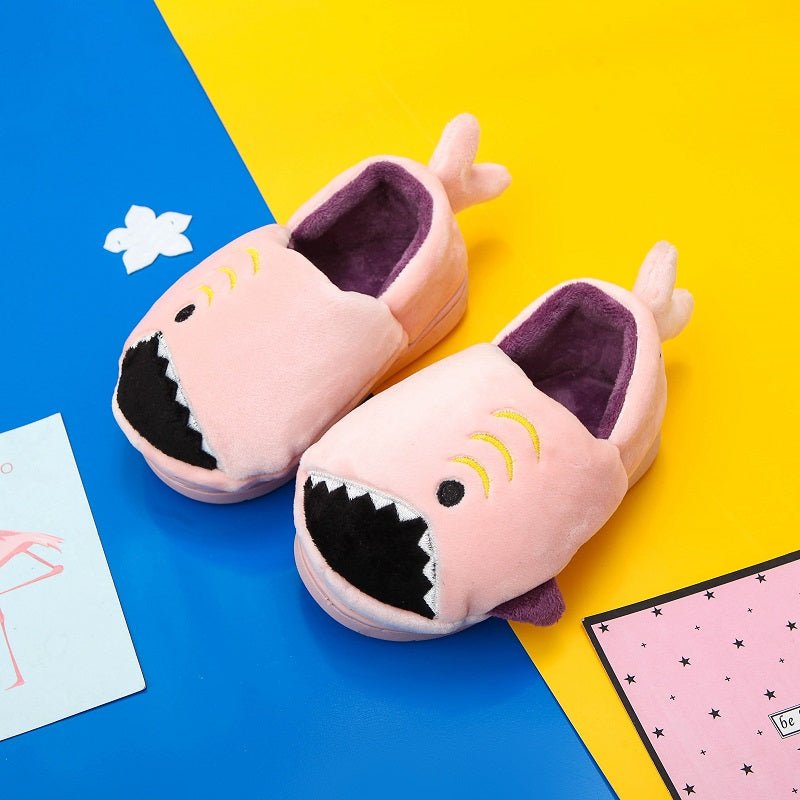 Boys' Dinosaur Slippers with Plush TPR Sole & Alligator/Crocodile Teeth - Warm Winter Indoor/Outdoor, Green & White Low - Top Easy Slip - On for, Cute Dino Footwear for Bedtime & Play - Bako Bako