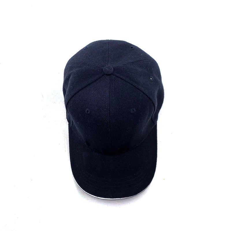Fashion LED Lighted Up Glow Baseball Cap Snapback Hat Hip - Hop Adjustable Cap Sports Costume Night Running Glow Party Supplies - Bako Bako