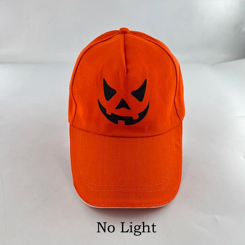 Fashion LED Lighted Up Glow Baseball Cap Snapback Hat Hip - Hop Adjustable Cap Sports Costume Night Running Glow Party Supplies - Bako Bako