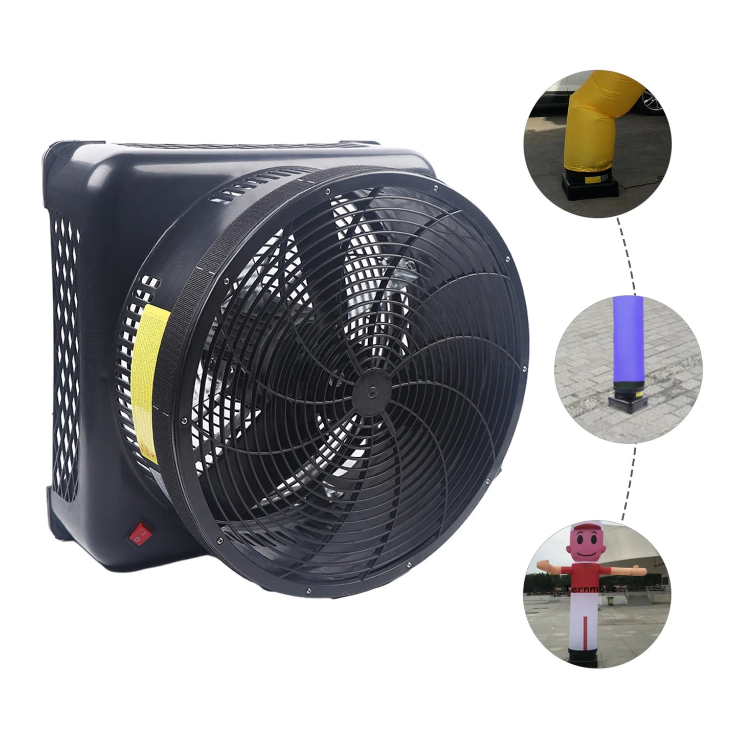 Blower Fan for Air Wavers, High Performance, Durable & Stable, Easy to Use, Compact Design, Ideal for Home & Event Use - Bako Bako