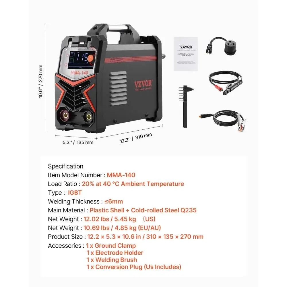 4 - in - 1 TIG Welder Pulse MMA Lift Stick IGBT Inverter Welding Machine - Bako Bako