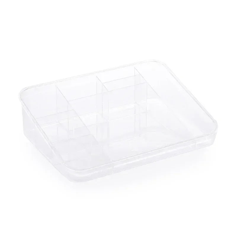 Makeup Organizer for Cosmetic Transparent Cosmetic Storage Box Organizer Desktop Lipstick Nail Polish Makeup Drawer Container - Bako Bako