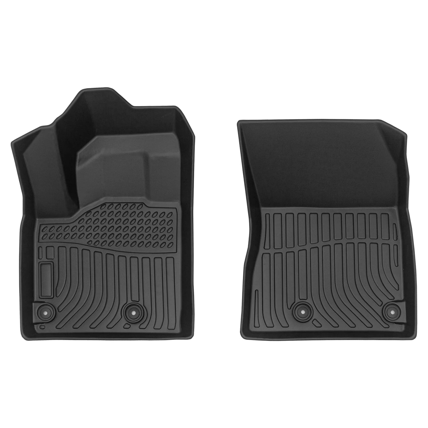 Car Floor Mats for 21 - 23 Nissan Rogue,All - Weather TPE Rubber Floor Mats Black - Bako Bako
