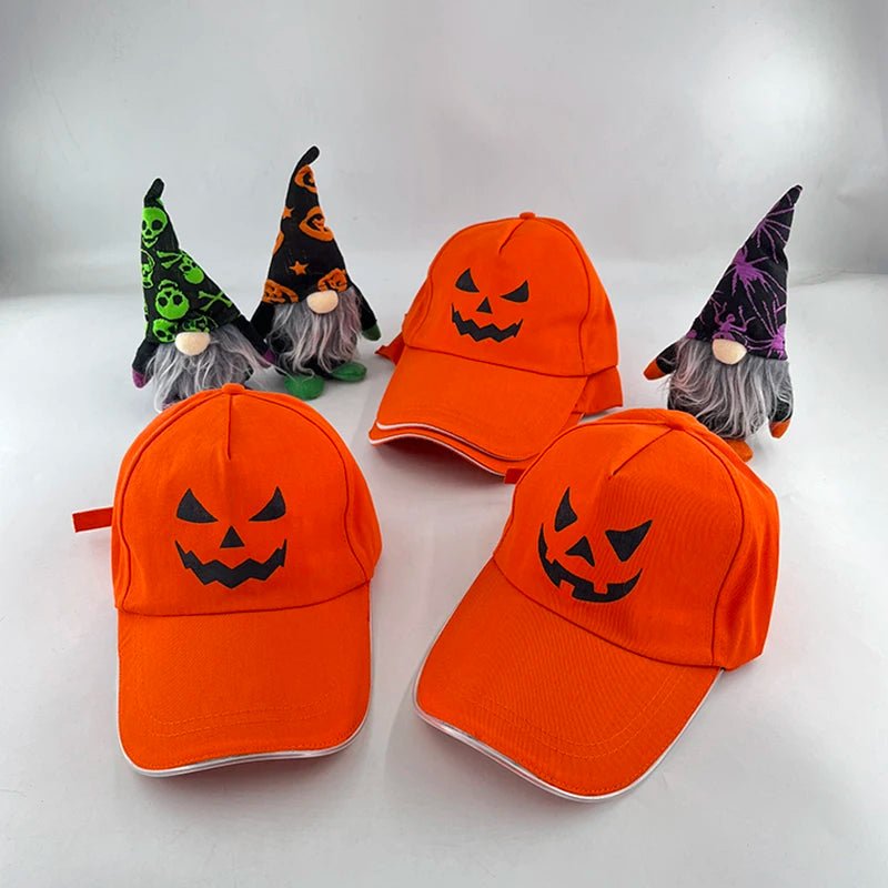 Fashion LED Lighted Up Glow Baseball Cap Snapback Hat Hip - Hop Adjustable Cap Sports Costume Night Running Glow Party Supplies - Bako Bako