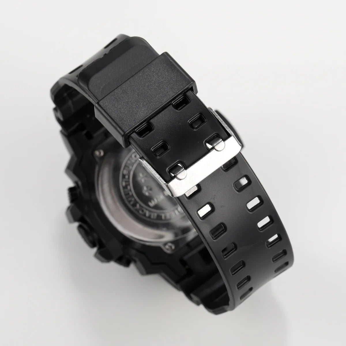 Fashion Men's Watch Sports Electronic Wristwatch Large dial Multifunctional Waterproof Luminous Alarm Kids Male's Military Watch - Bako Bako