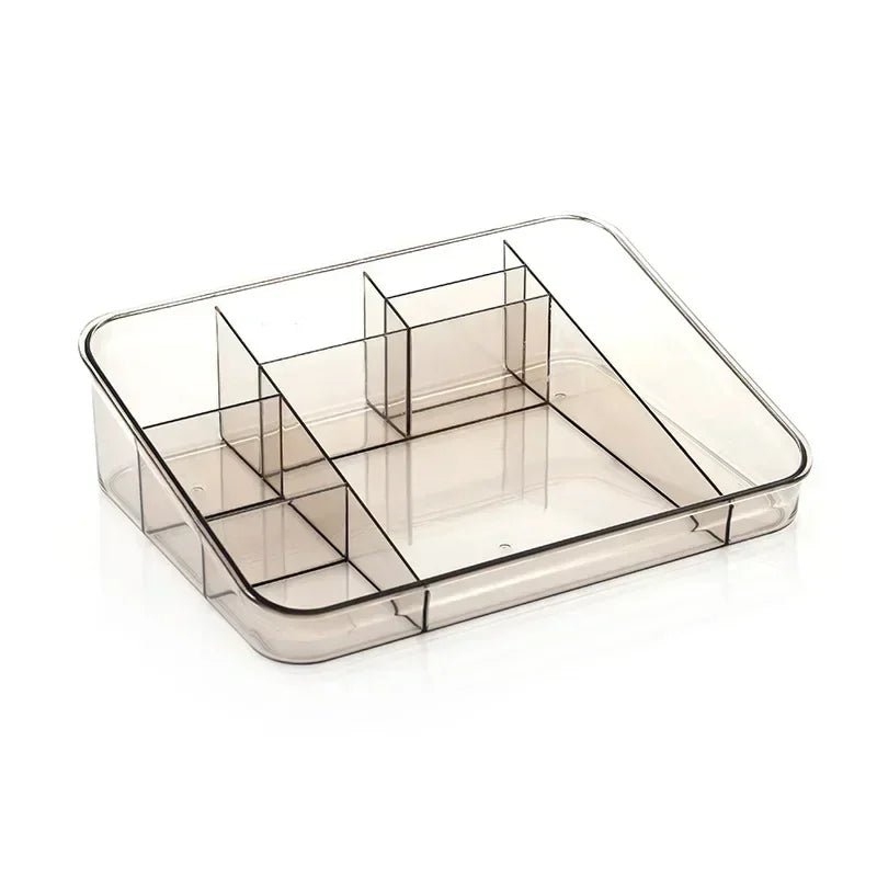 Makeup Organizer for Cosmetic Transparent Cosmetic Storage Box Organizer Desktop Lipstick Nail Polish Makeup Drawer Container - Bako Bako