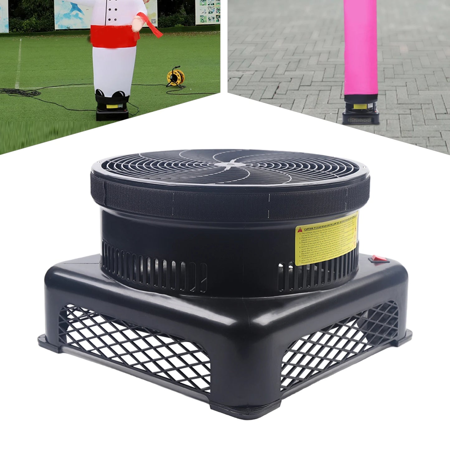 Blower Fan for Air Wavers, High Performance, Durable & Stable, Easy to Use, Compact Design, Ideal for Home & Event Use - Bako Bako