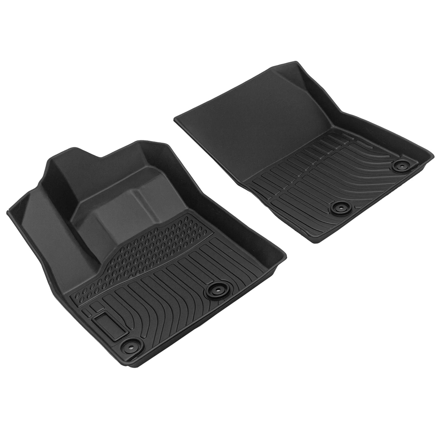 Car Floor Mats for 21 - 23 Nissan Rogue,All - Weather TPE Rubber Floor Mats Black - Bako Bako
