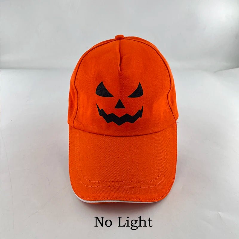 Fashion LED Lighted Up Glow Baseball Cap Snapback Hat Hip - Hop Adjustable Cap Sports Costume Night Running Glow Party Supplies - Bako Bako