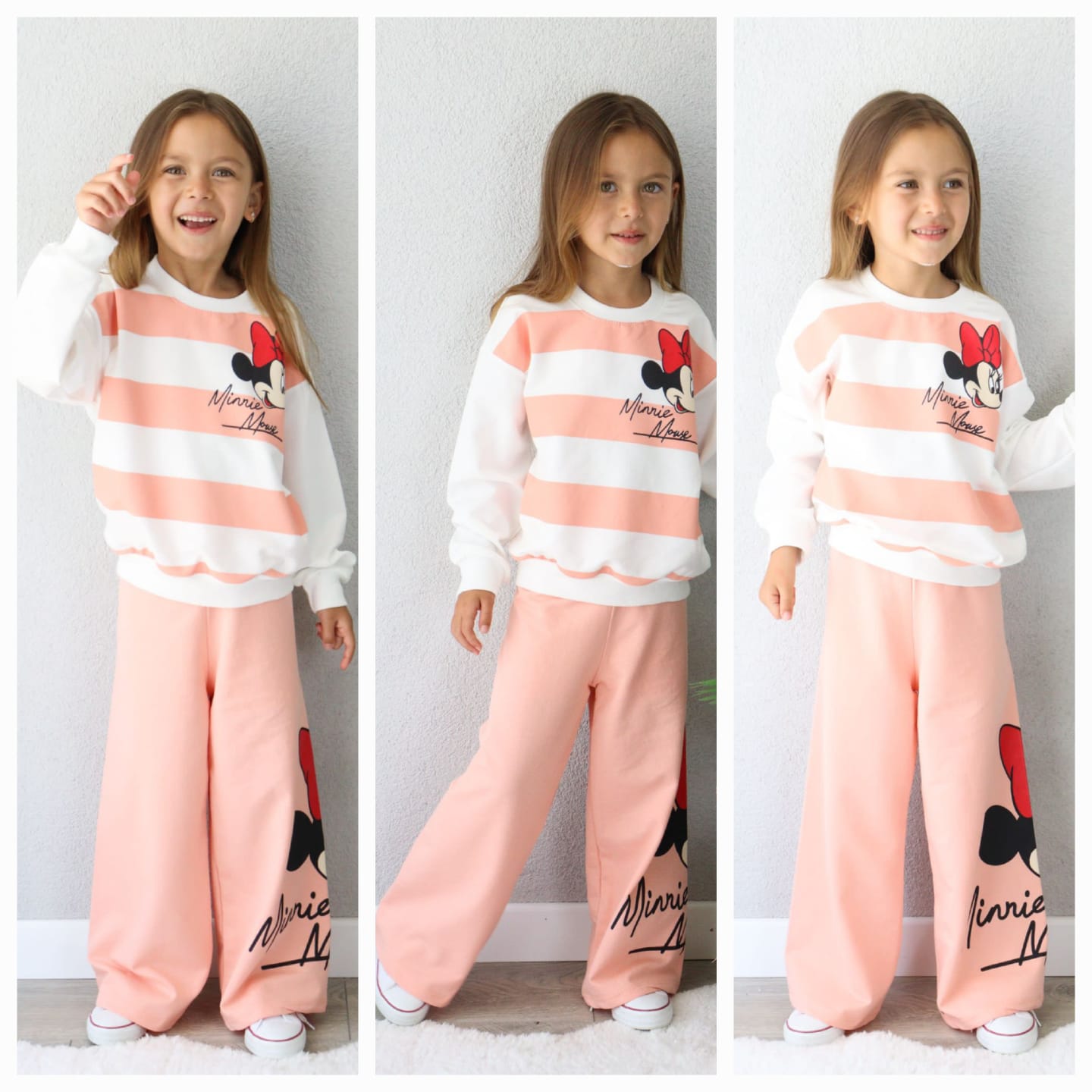 All - Day Charm Girls' Joggers Set - Casual GirlsJuniorKidsBako