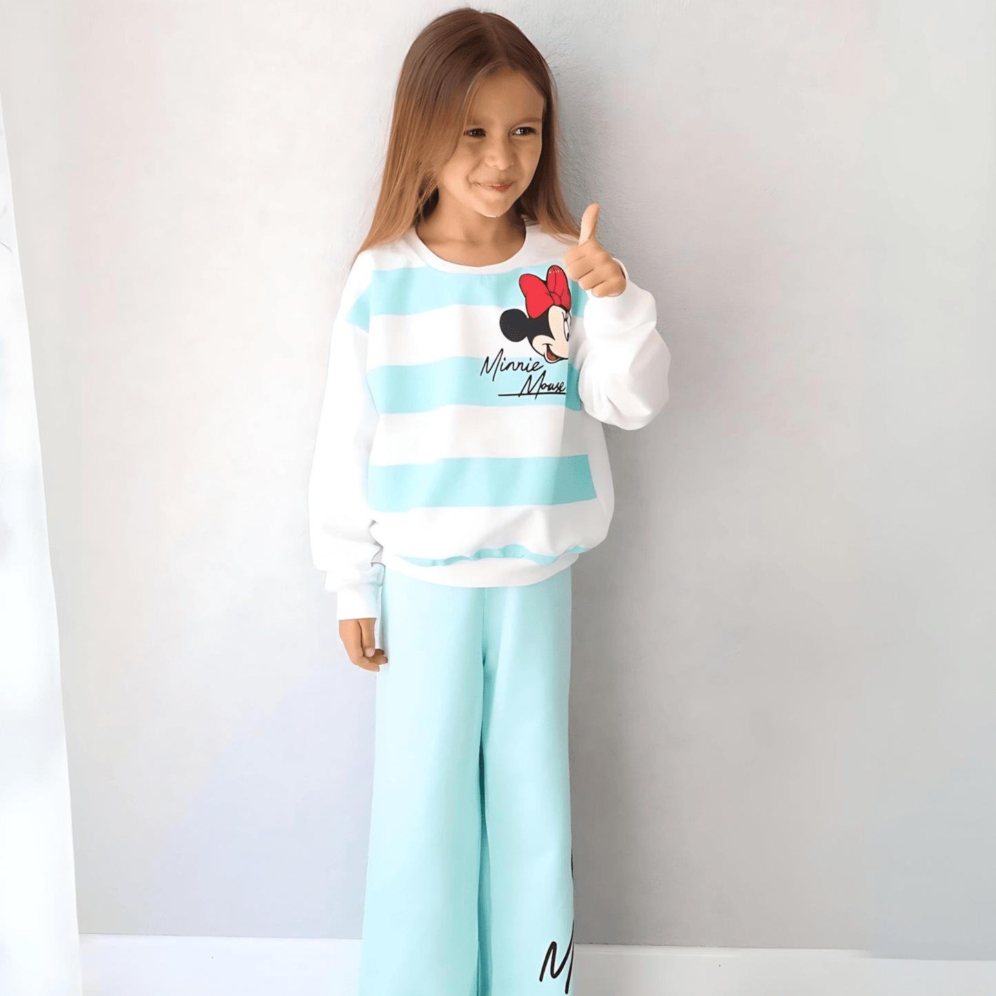All - Day Charm Girls' Joggers Set - Casual GirlsJuniorKidsBako