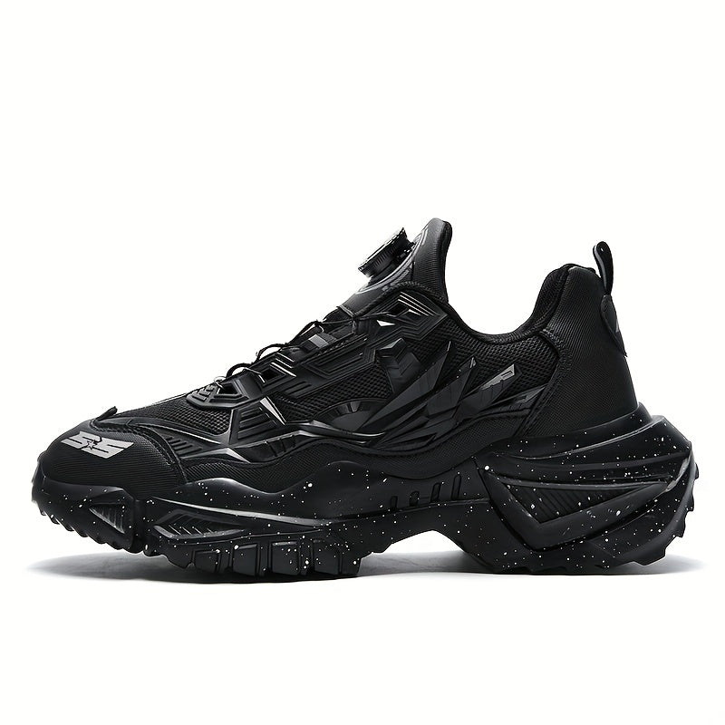 Men'S Breathable Running Shoes - Lightweight Sneakers with Cushioned TPU Sole, Lace - Up Closure, Non - Slip Rubber Outsole - All - Season Gym, Jogging, Gym Footwear, Striped Design, Comfortable Fit, Fitness Enthusiasts - Bako Bako