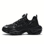 Men'S Breathable Running Shoes - Lightweight Sneakers with Cushioned TPU Sole, Lace - Up Closure, Non - Slip Rubber Outsole - All - Season Gym, Jogging, Gym Footwear, Striped Design, Comfortable Fit, Fitness Enthusiasts - Bako Bako