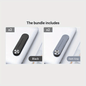1pc Laptop Screen Support Holder Dual Monitor Display Clip Plastic Sticky Magnetic Notebook Computer Expansion Bracket - Bako Bako