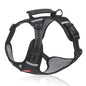 Adjustable No - Pull Pet Harness for Dogs and Cats - Soft Padded Harness with Easy Control Handle for Large Breeds - Prevents Choking and Pulling - Comfortable and Secure Fit - Bako Bako