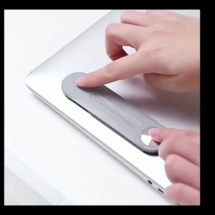 1pc Laptop Screen Support Holder Dual Monitor Display Clip Plastic Sticky Magnetic Notebook Computer Expansion Bracket - Bako Bako
