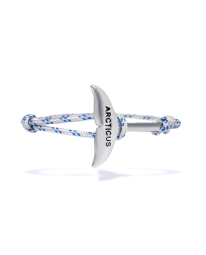 Whale Tail - White - BraceletsArcticusBako