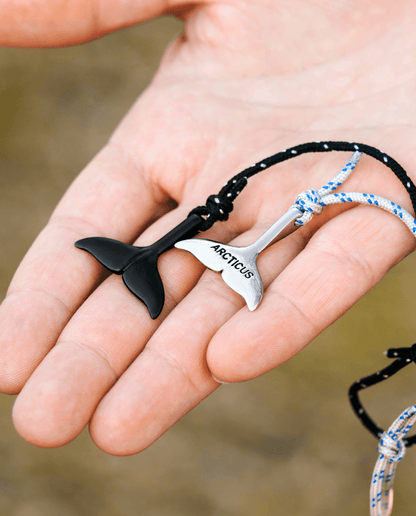 Whale Tail - White - BraceletsArcticusBako