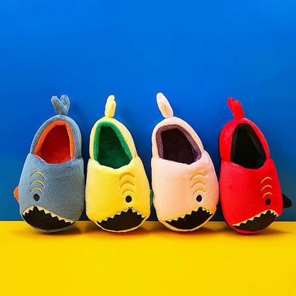 Boys' Dinosaur Slippers with Plush TPR Sole & Alligator/Crocodile Teeth - Warm Winter Indoor/Outdoor, Green & White Low - Top Easy Slip - On for, Cute Dino Footwear for Bedtime & Play - Bako Bako