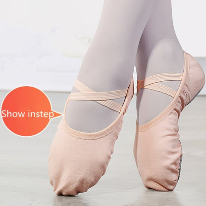 [Lightweight | Breathable] Four Seasons High - end Fashion Women's Dance Shoes | Lace - up Elastic Mouth Soft Sole Practice Shoes | Breathable and Lightweight Wear - resistant Ballet Shoes Indoor Yoga Shoes - Bako Bako