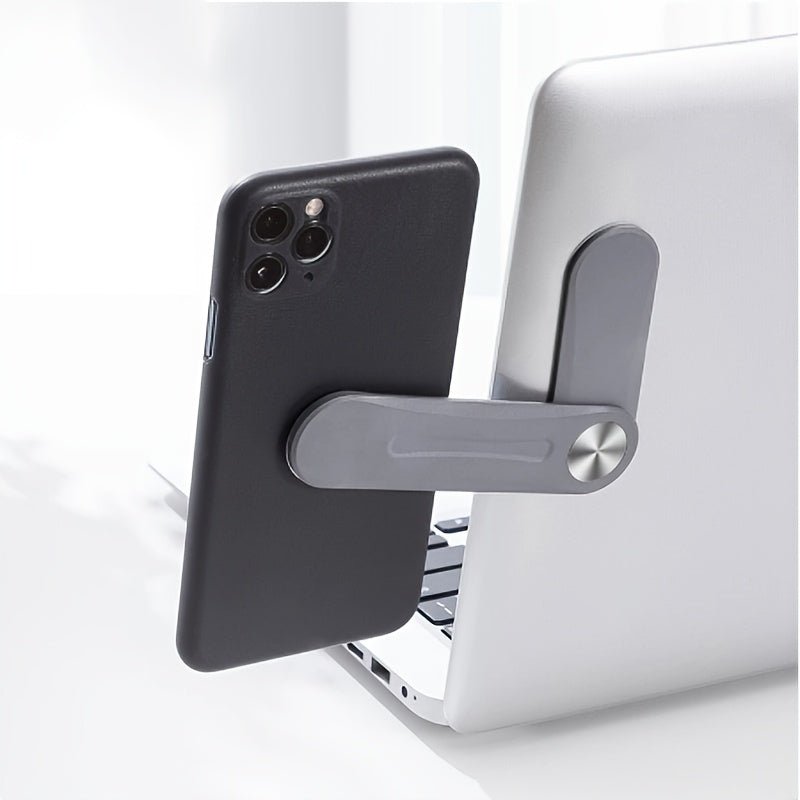 1pc Laptop Screen Support Holder Dual Monitor Display Clip Plastic Sticky Magnetic Notebook Computer Expansion Bracket - Bako Bako