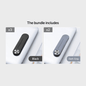 1pc Laptop Screen Support Holder Dual Monitor Display Clip Plastic Sticky Magnetic Notebook Computer Expansion Bracket - Bako Bako