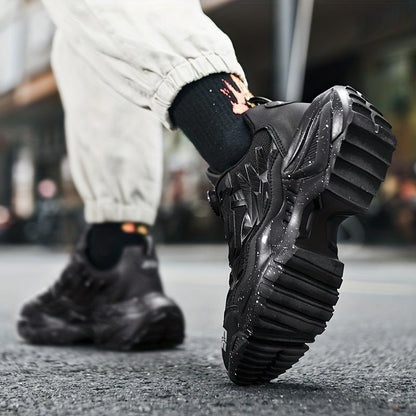 Men'S Breathable Running Shoes - Lightweight Sneakers with Cushioned TPU Sole, Lace - Up Closure, Non - Slip Rubber Outsole - All - Season Gym, Jogging, Gym Footwear, Striped Design, Comfortable Fit, Fitness Enthusiasts - Bako Bako