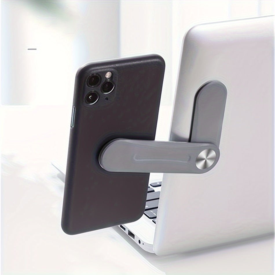 1pc Laptop Screen Support Holder Dual Monitor Display Clip Plastic Sticky Magnetic Notebook Computer Expansion Bracket - Bako Bako