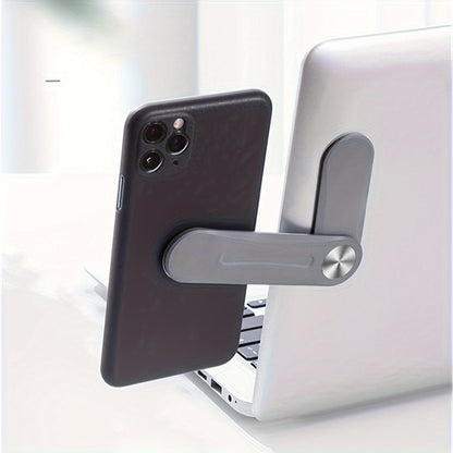 1pc Laptop Screen Support Holder Dual Monitor Display Clip Plastic Sticky Magnetic Notebook Computer Expansion Bracket - Bako Bako