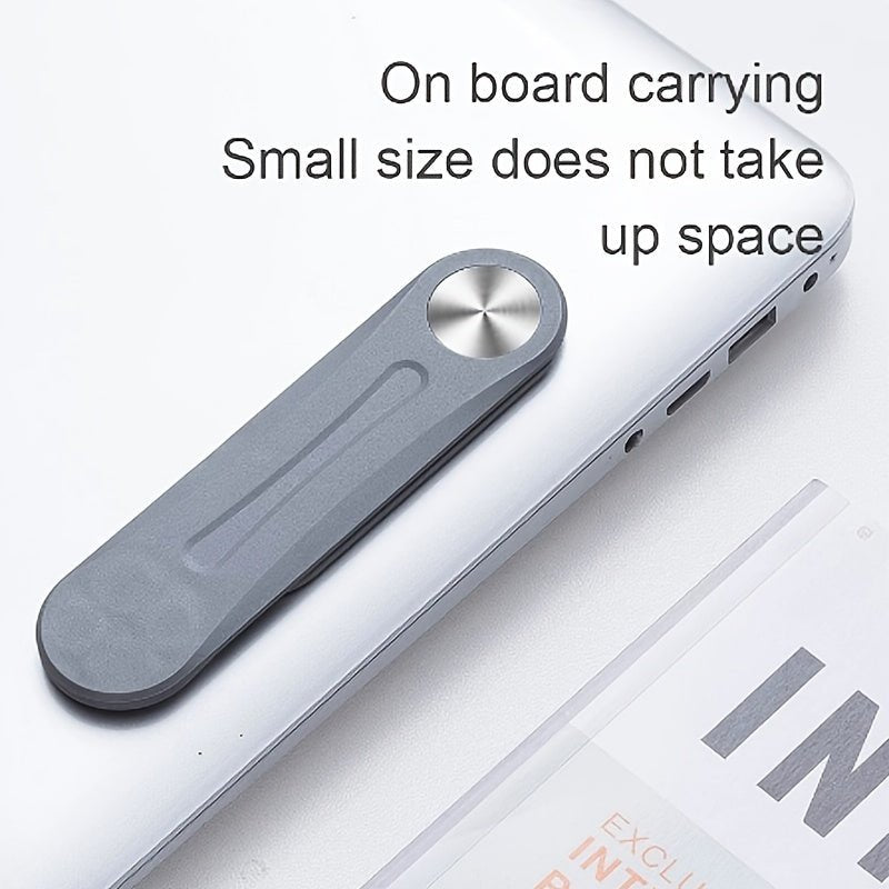 1pc Laptop Screen Support Holder Dual Monitor Display Clip Plastic Sticky Magnetic Notebook Computer Expansion Bracket - Bako Bako