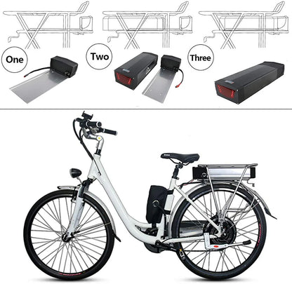 Rear Rack eBike Battery 21700 18650 52V 48V 27Ah 72V 20Ah with Rack no Rack Optional for 1500W 1000W 750W 500W 24" - 28 inch - Bako Bako
