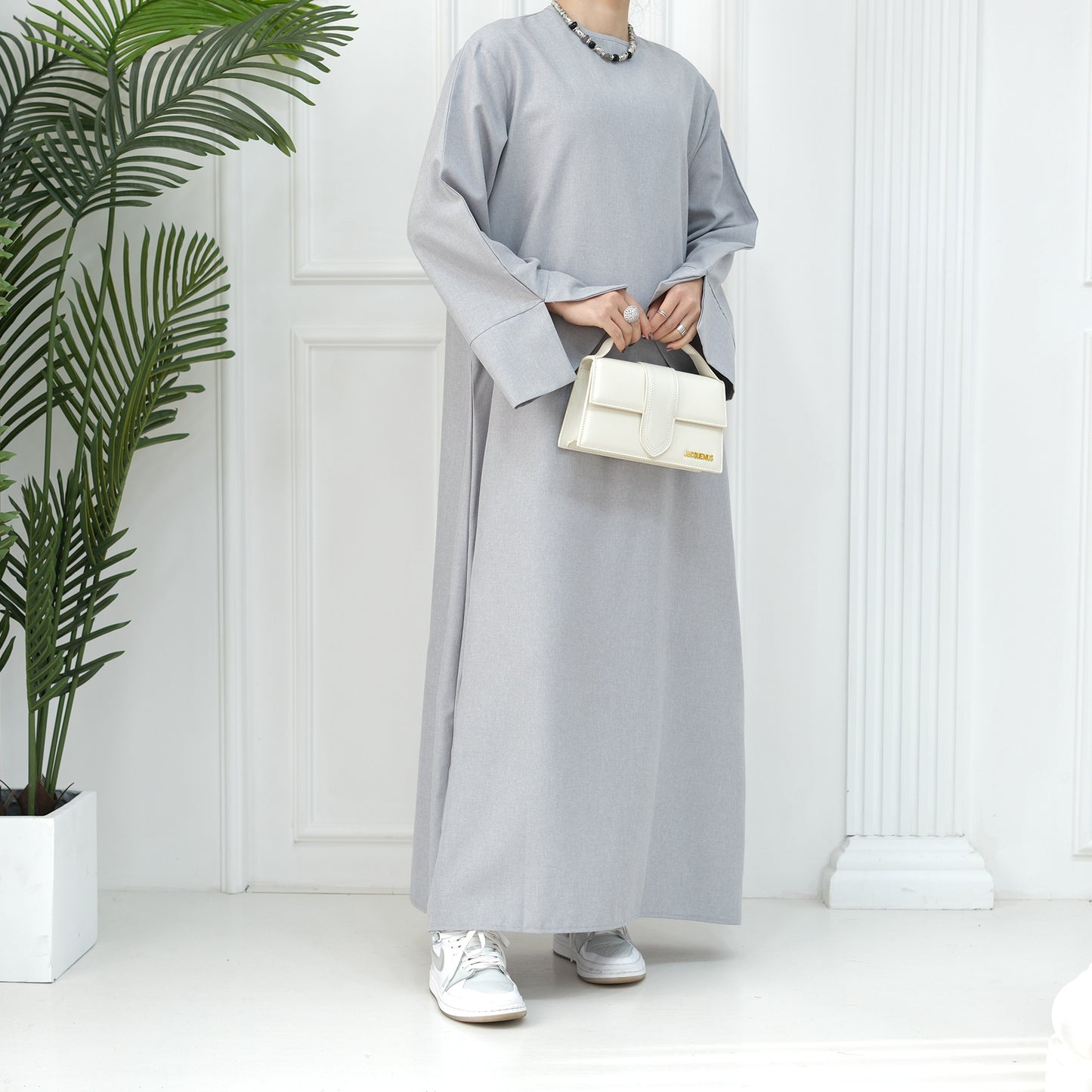 2024 New Dubai Abaya for Muslim Women Eid Ramadan Modest Dress Türkiye Loose Large Elegant Dress Gown Female Islam Clothing - Bako Bako