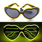 LED light up Glasses Neon Luminous Glasses Adults Rave Cosplay Goggles for Bar birthday Party DJ stage performance props - Bako Bako