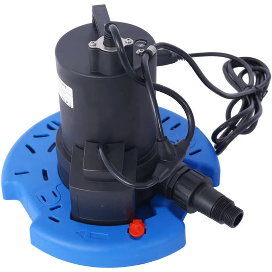 1 3 HP Automatic Swimming Pool Cover Pump 120 V Submersible with 3 4 Check Valve Adapter 2500 GPH Water Removal for Pool Hot Tu - Bako Bako