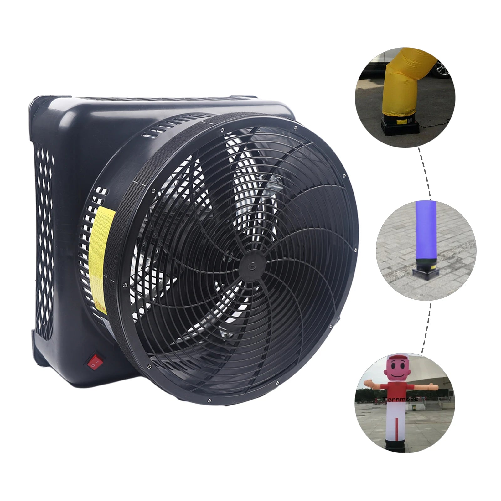 Blower Fan for Air Wavers, High Performance, Durable & Stable, Easy to Use, Compact Design, Ideal for Home & Event Use - Bako Bako
