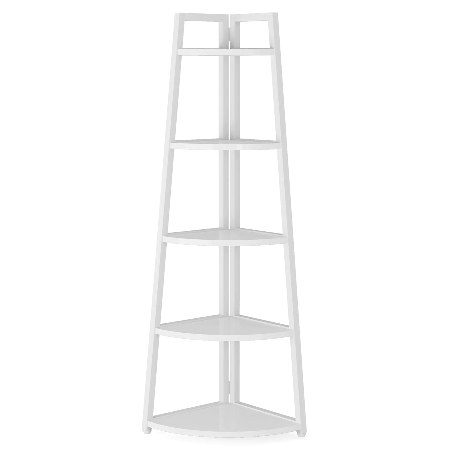 Tribesigns Bookcase Corner Book Shelf Rack Wood Bookshelf Storage Shelves - Bako Bako