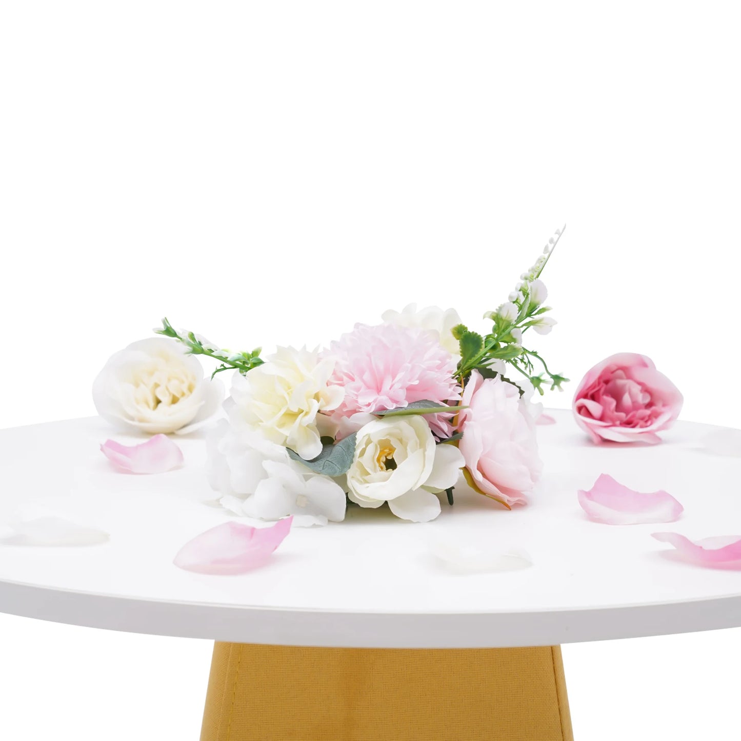 Artificial Fake Flower Bouquet 10Pcs Plastic Flower Arrangement for Mother's Day Wedding Centerpieces Decoration - Bako Bako