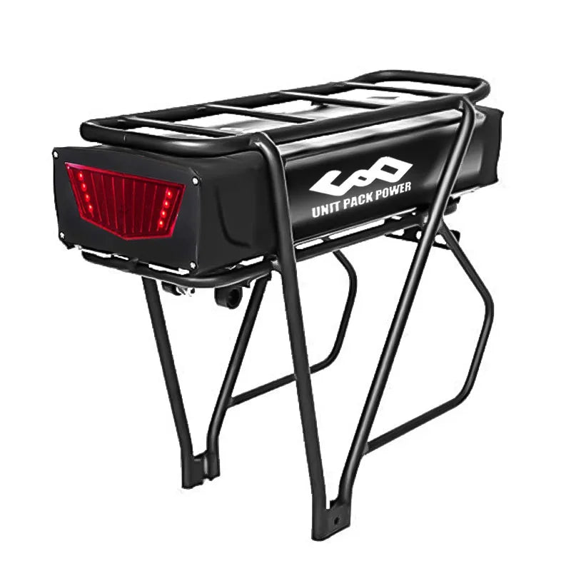 Rear Rack eBike Battery 21700 18650 52V 48V 27Ah 72V 20Ah with Rack no Rack Optional for 1500W 1000W 750W 500W 24" - 28 inch - Bako Bako