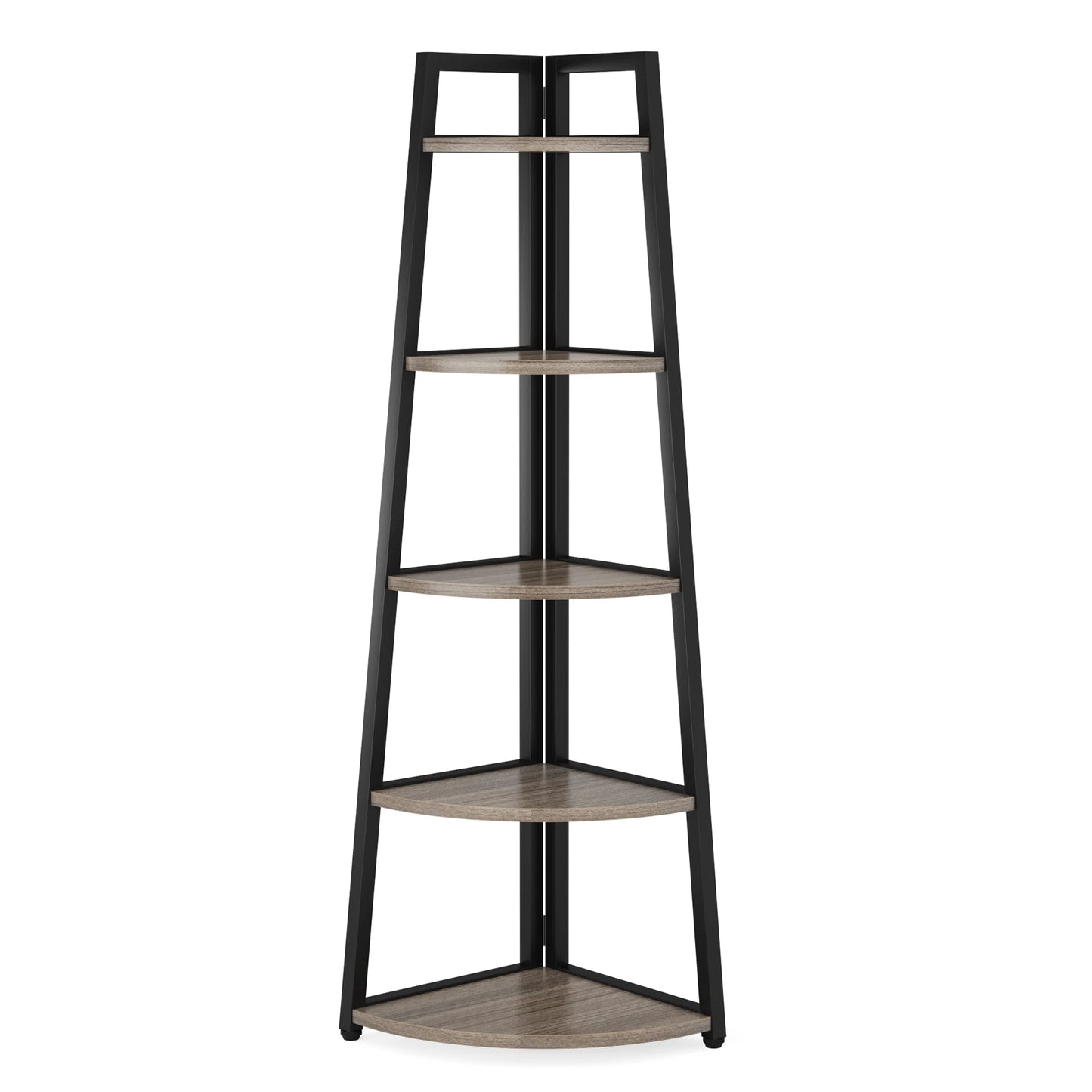 Tribesigns Bookcase Corner Book Shelf Rack Wood Bookshelf Storage Shelves - Bako Bako