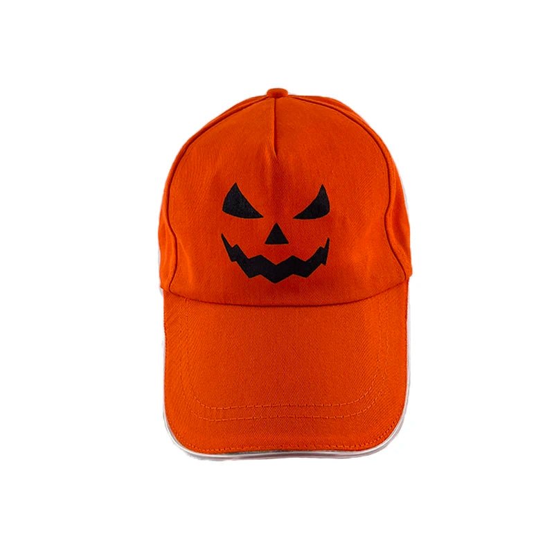 Fashion LED Lighted Up Glow Baseball Cap Snapback Hat Hip - Hop Adjustable Cap Sports Costume Night Running Glow Party Supplies - Bako Bako