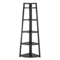 Tribesigns Bookcase Corner Book Shelf Rack Wood Bookshelf Storage Shelves - Bako Bako