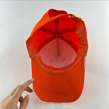 Fashion LED Lighted Up Glow Baseball Cap Snapback Hat Hip - Hop Adjustable Cap Sports Costume Night Running Glow Party Supplies - Bako Bako
