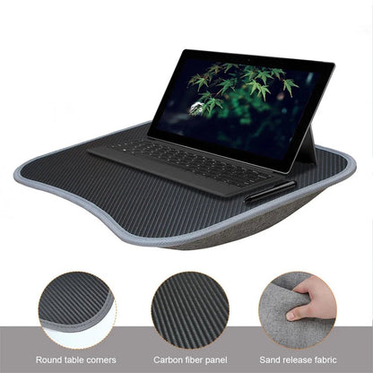 Laptop Lap Desk with Soft Pillow Cushion Portable Laptop Desk Writing Padded Tray for Home & Office - Bako Bako