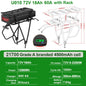 Rear Rack eBike Battery 21700 18650 52V 48V 27Ah 72V 20Ah with Rack no Rack Optional for 1500W 1000W 750W 500W 24" - 28 inch - Bako Bako