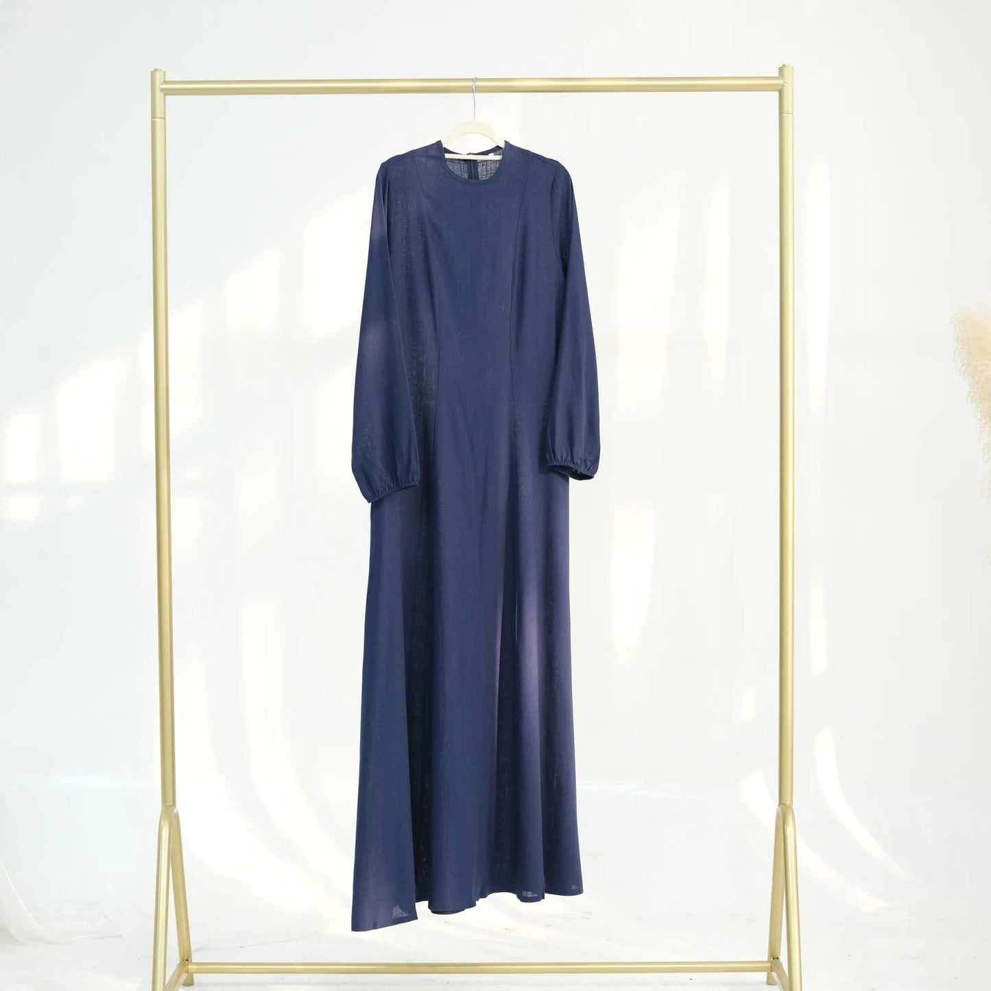 Muslim Abaya Women Dresses Solid Slim Jalabiya Eid 2025 Ramadan Morocco Islam Vestidos Largos Arab Long Robe Dubai Abayas Kaftan - Bako Bako