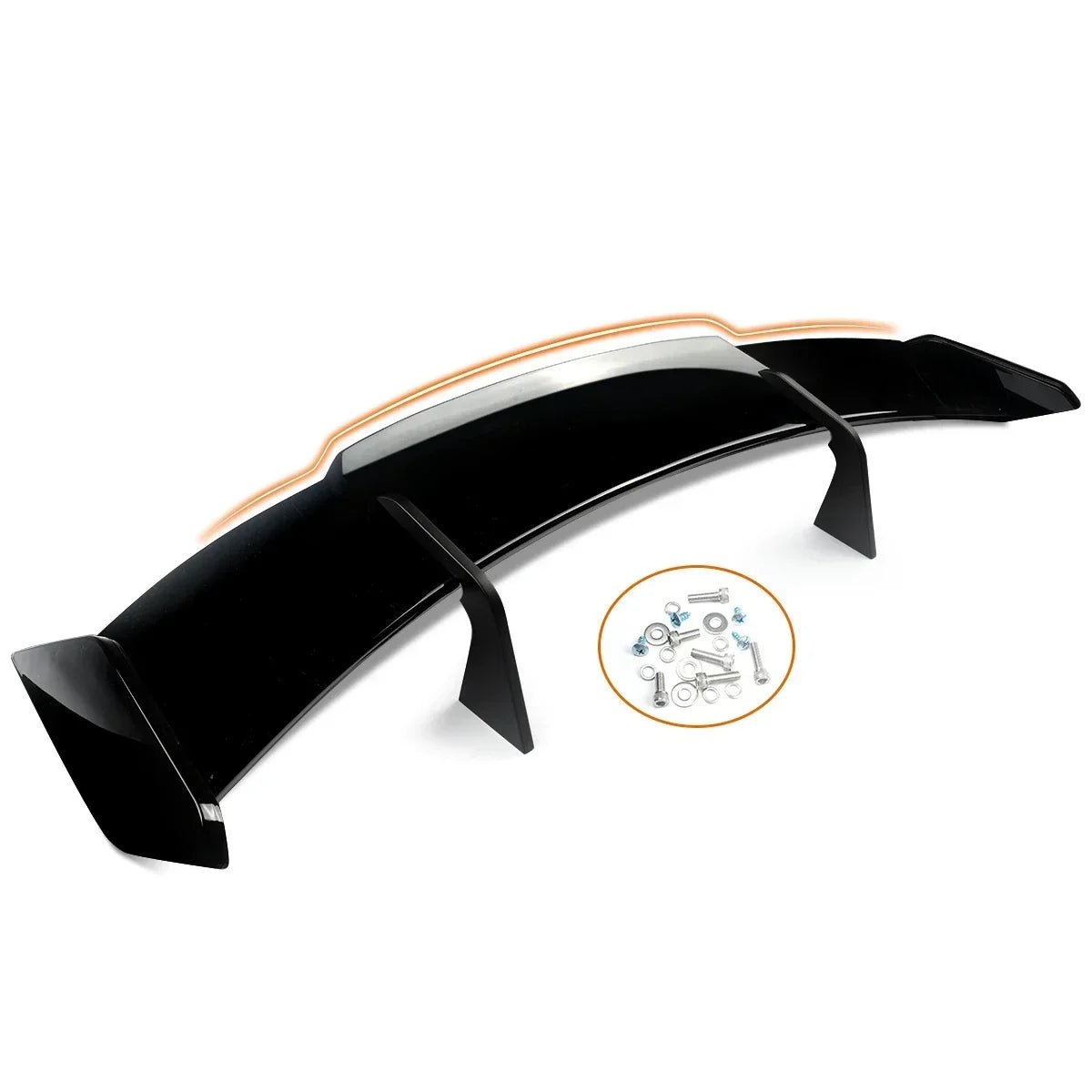 High - kick GT Style Rear Spoiler Wing For BMW G80 M3 G82 M4 2020 - 22 Glossy Black - Bako Bako