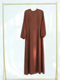 Muslim Abaya Women Dresses Solid Slim Jalabiya Eid 2025 Ramadan Morocco Islam Vestidos Largos Arab Long Robe Dubai Abayas Kaftan - Bako Bako