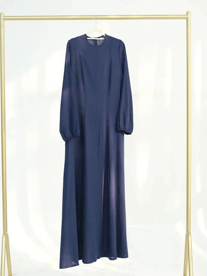 Muslim Abaya Women Dresses Solid Slim Jalabiya Eid 2025 Ramadan Morocco Islam Vestidos Largos Arab Long Robe Dubai Abayas Kaftan - Bako Bako