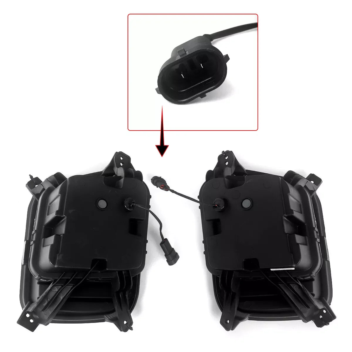 LED Front Fog Lamp For Kia Sorento 2012 - 2014 Fog Light Assembly Daytime Running Light DRL Automotive Signal Lamp Auto Parts - Bako Bako