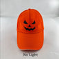 Fashion LED Lighted Up Glow Baseball Cap Snapback Hat Hip - Hop Adjustable Cap Sports Costume Night Running Glow Party Supplies - Bako Bako